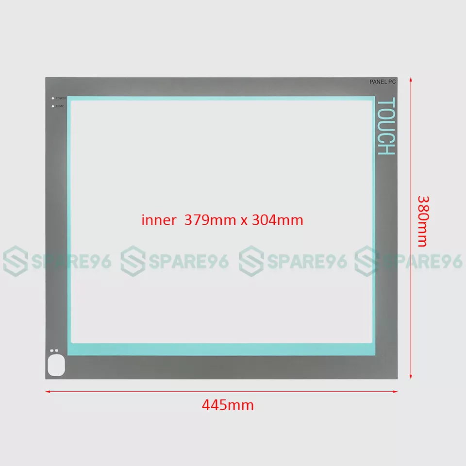 new For PC 677 (B)/877 19" + Protective Film 6AV7875-0BC20-1AC0 Touch Screen Panel
