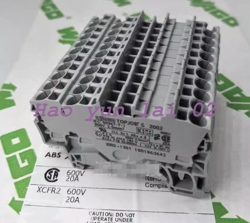 100PCS FOR WAGO Terminal Blocks 2002-1301