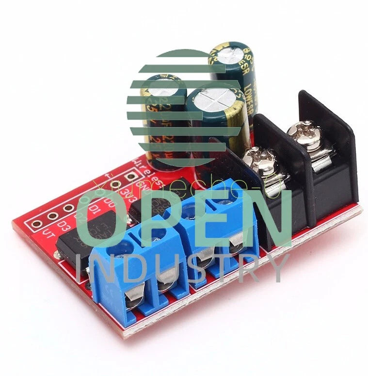 Dual 5A DC Motor Drive Remote Control Double H-Bridge PWM Speed Control Module M