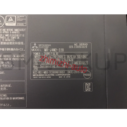 new MITSUBISHI MR-J4W2-22B Servo Drive