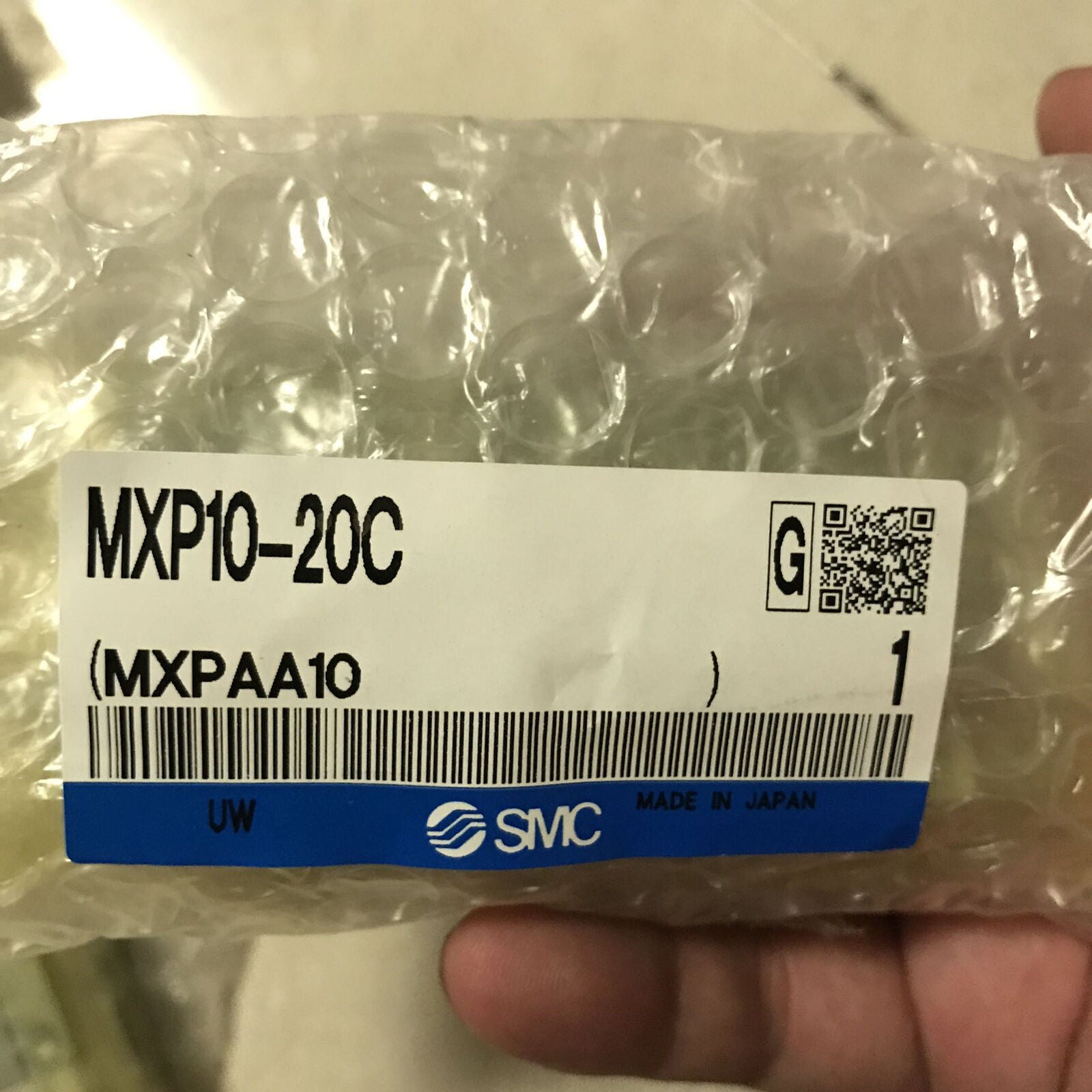 1PC SMC pneumatic slide valve MXP10-20C - SMC