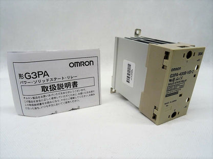 QTY:1 For Omron G3PA-430B-VD-2 Solid State Relay 50/60Hz 200-480VAC 30A
