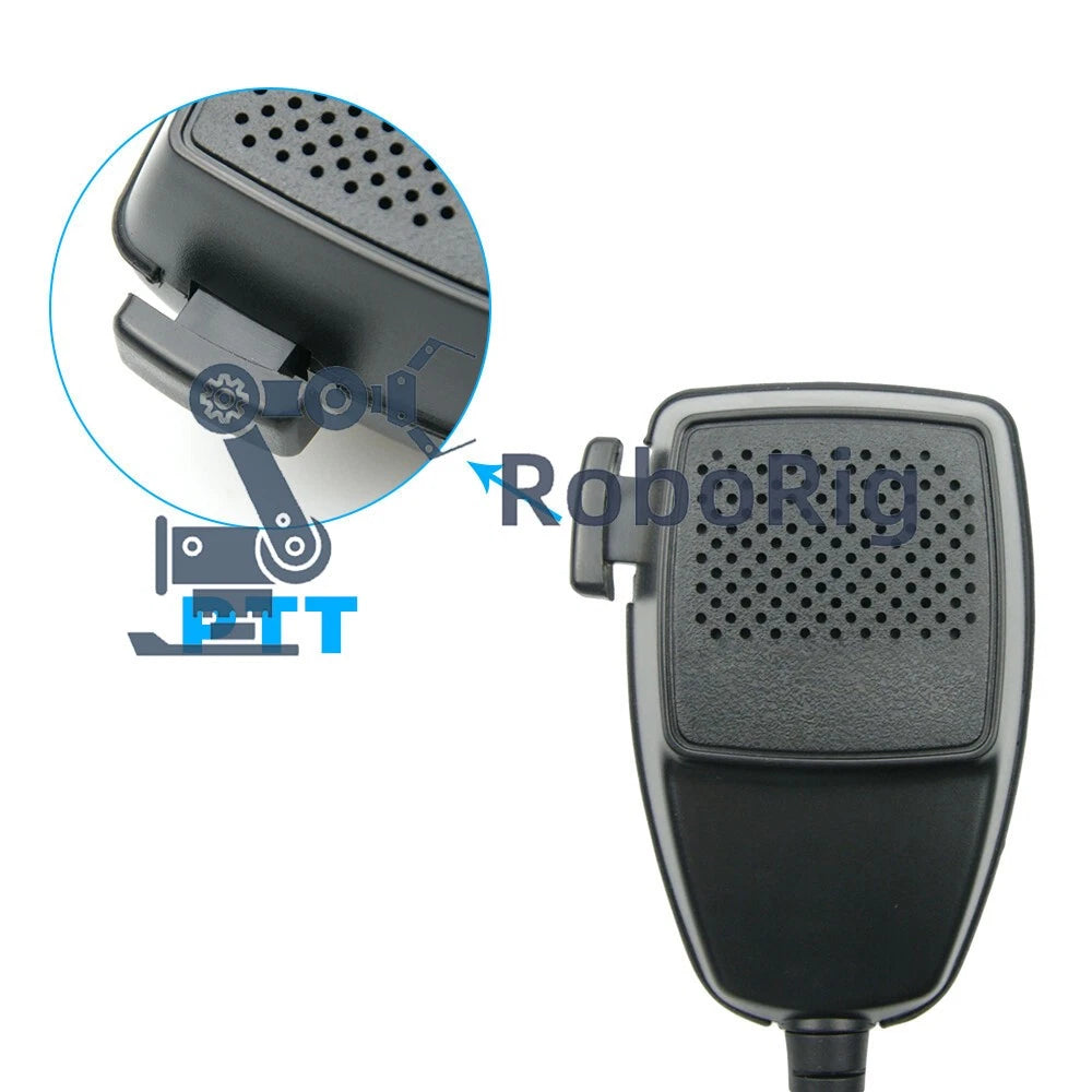 10PC 8pin HMN3596A Car Mobile Radio Speaker Mic for Motorola GM950 GM300 PRO5100