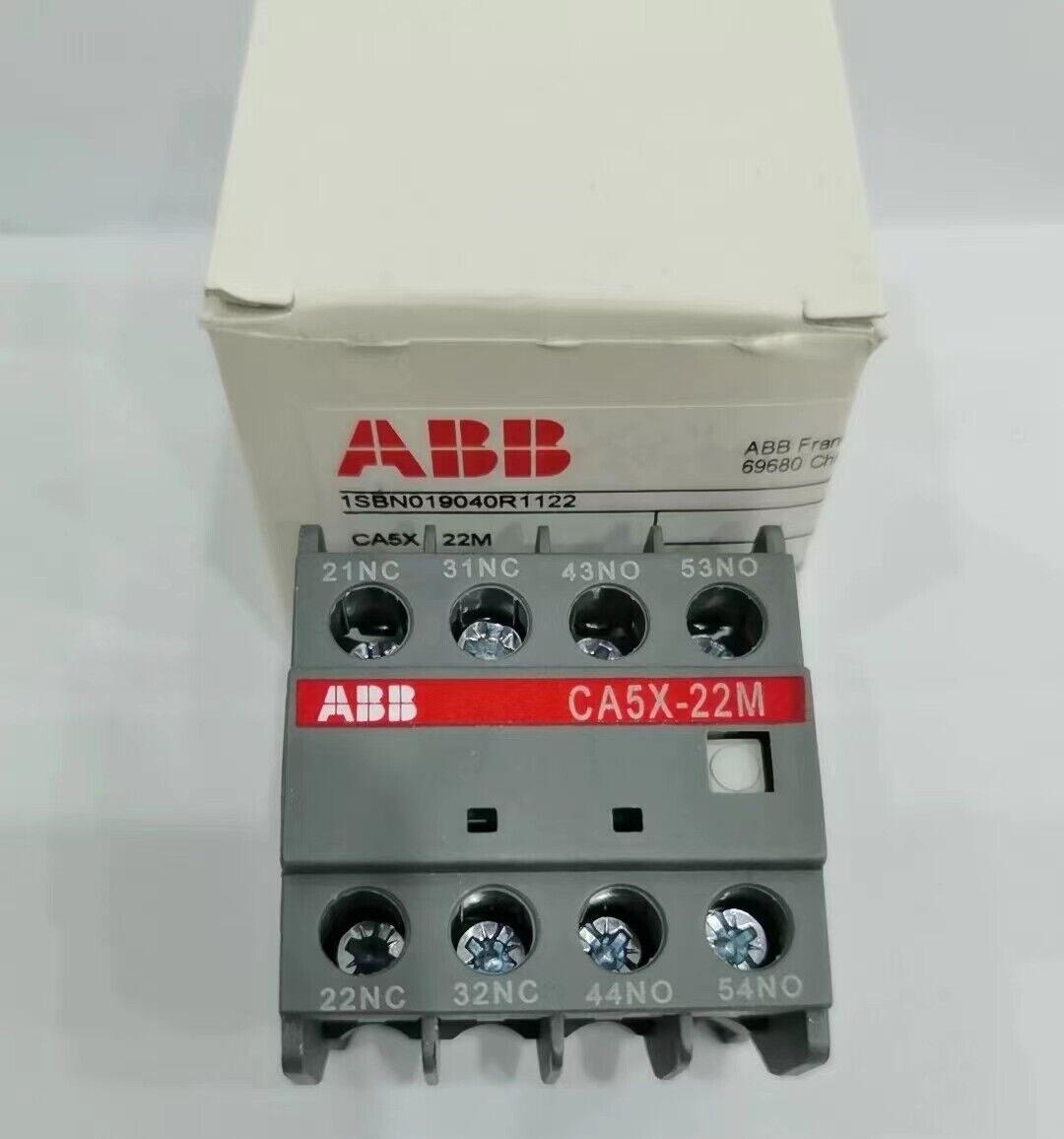 new 1pc ABB CA5X-22M Auxiliary Contact Block 1SBN019040R1122