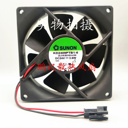 SUNON KDE2409PTS1-6 DC 24V 3.6W 9025 inverter cooling fan