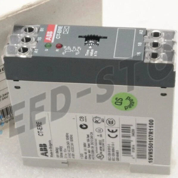 1PCS for ABB Electronic Time Relay 1SVR550107R1100