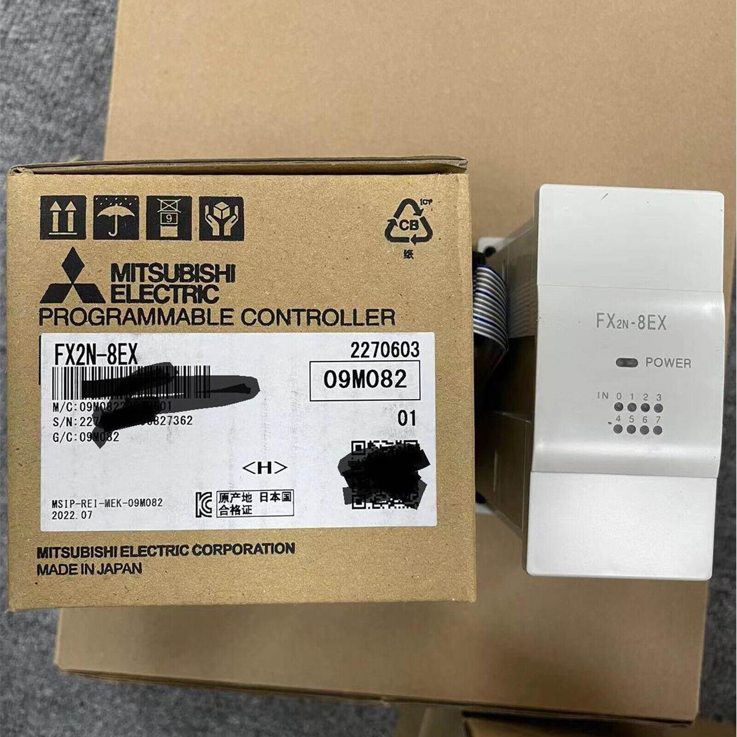 new 1Pc Mitsubishi Programmable Controller PLC Module FX2N-8EX 1year - MITSUBISHI
