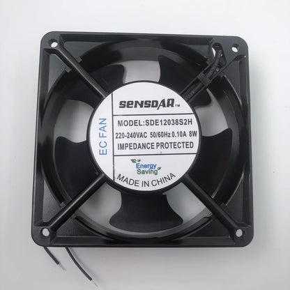 SENSDAR SDE12038S2H AC220V-240V 0.10A 8W 12CM Metal Cooling Fan
