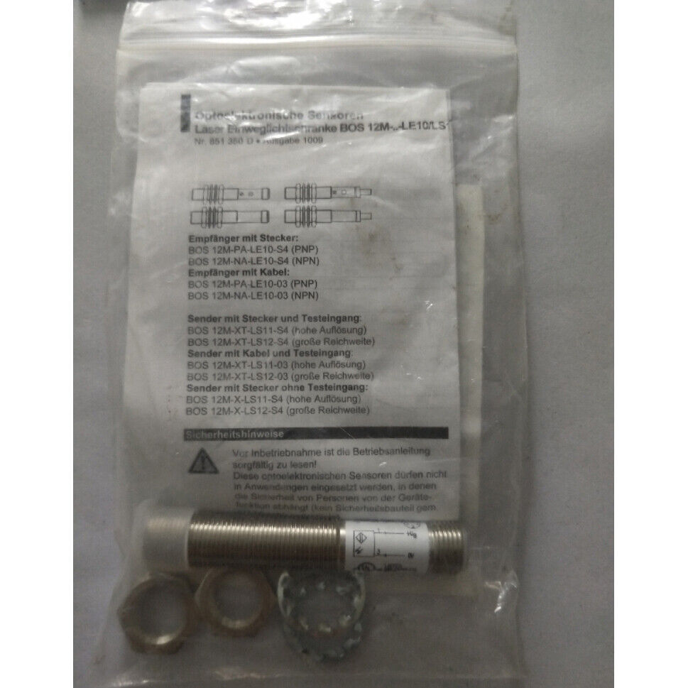 Proximity Switch Pro 12M BALLUFF BOS 12M-X-LS12-S4 - BALLUFF BOS