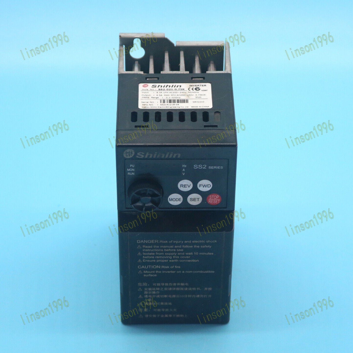 Shihlin SS2-021-0.75K converter tested good - SHIHLIN