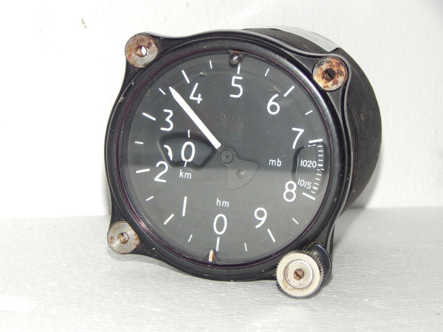 Used Aircraft Altimeter Indicator JAEGER Ation Flight Instrument - JAEGER