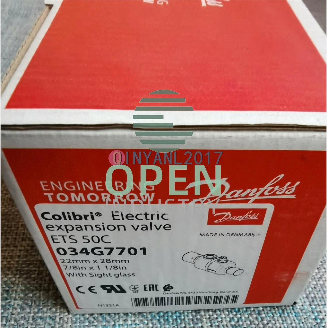 1PCS Danfoss ETS50C 034G7701 expansion valve