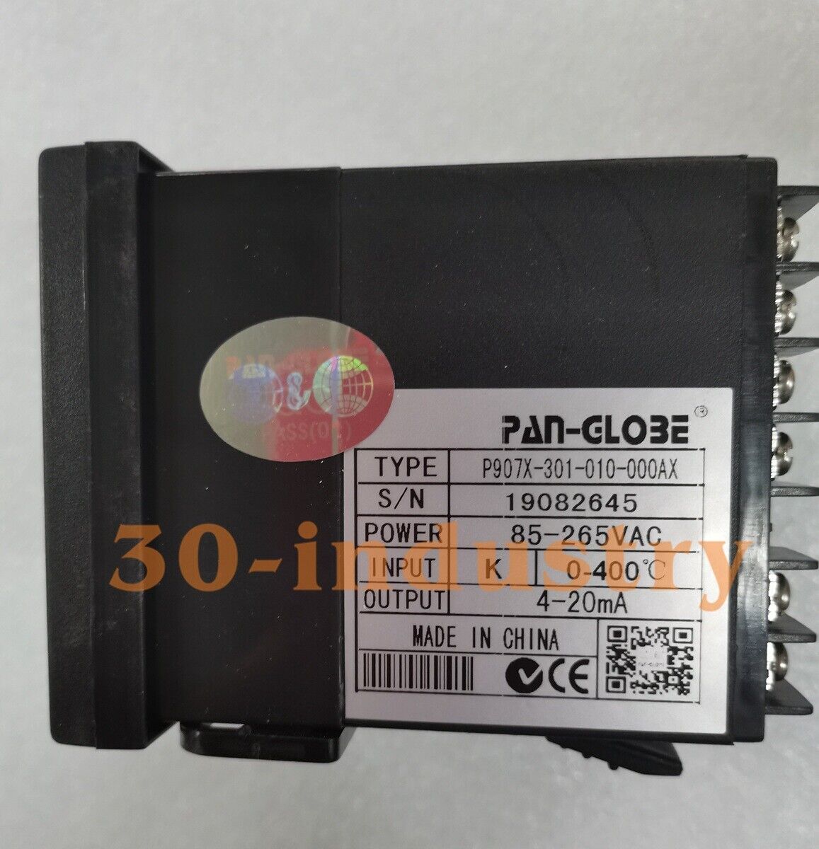 PAN-GLOBE P907X-301-010-000AX Temperature Controller - New 1PCS - PAN-GLOBE