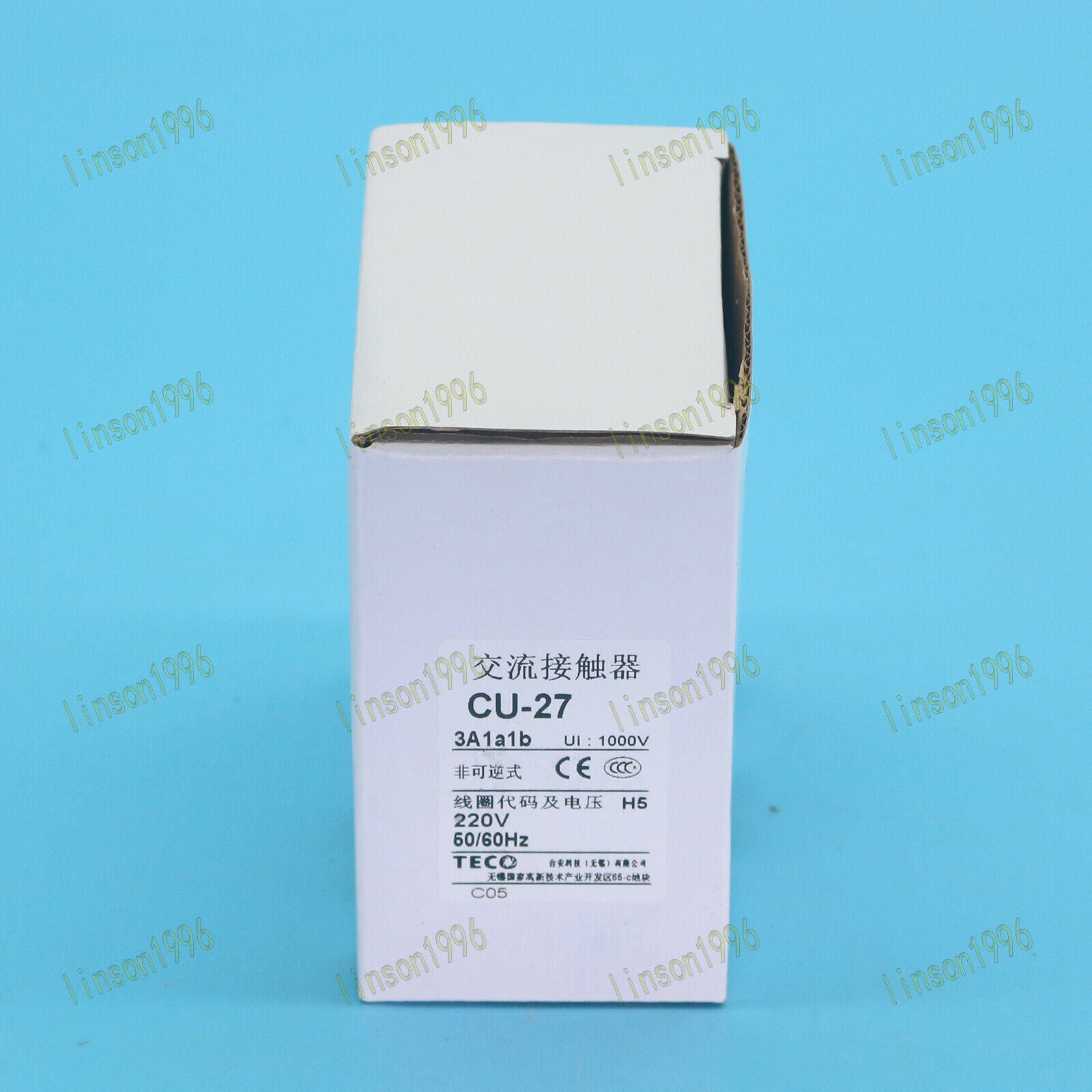 1pcs Teco CU-27 220V Contactor Ship - TECO