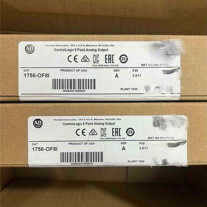 Allen Bradley 1756-OF8I SER A ControlLogix 8 Point Analog Output Module AB - ALLEN BRADLEY