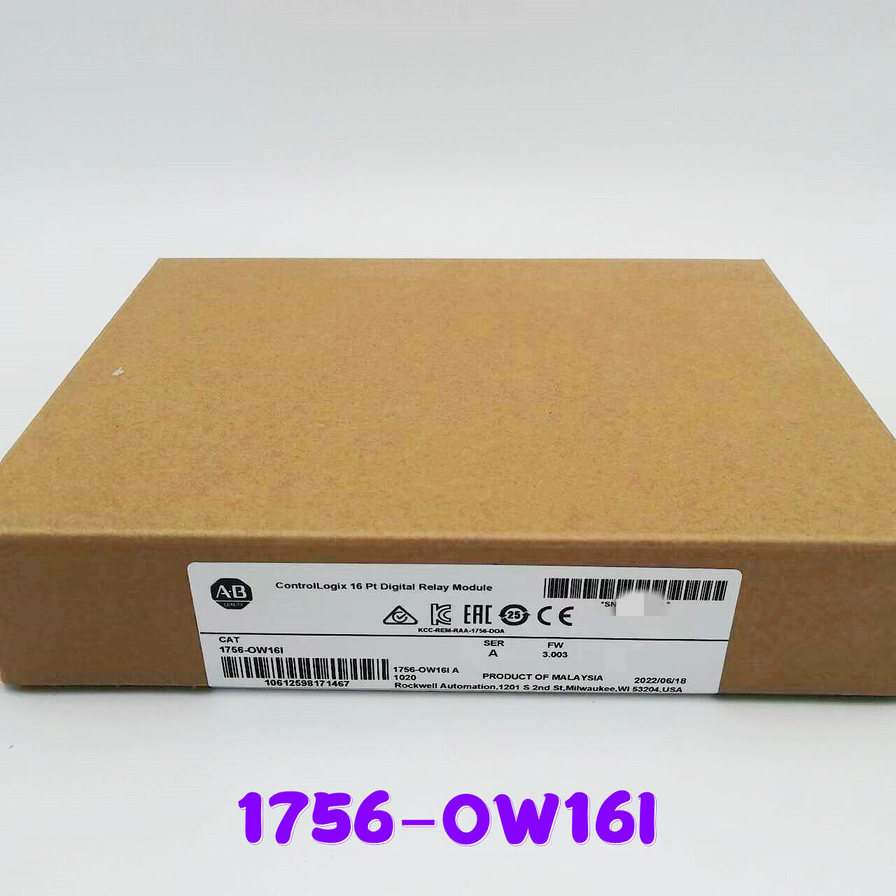 New AB 1756-OW16I ControlLogix Digital Relay Module 2022 Allen-Bradley - ALLEN-BRADLEY