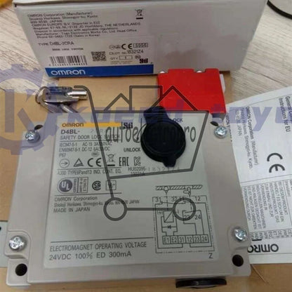 1PC Omron D4BL-2CRA Guard Lock Safety-door Switch ~