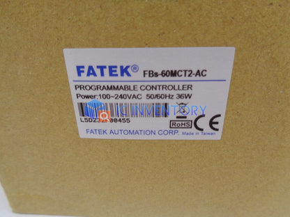 new 1PCS Fatek PLC FBs-60MCT2-AC - FATEK