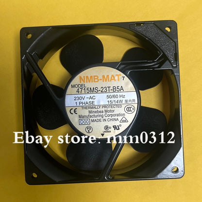 NMB 4715MS-23T-B5A 12038 AC230V 15/14W 12CM Cooling Fan