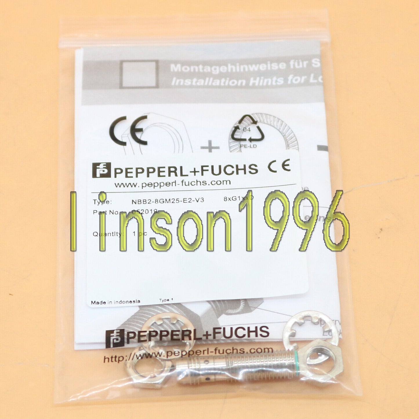 Pepperl+Fuchs NBB2-8GM25-E2-V3 Proximity Sensor - PEPPERL+FUCHS