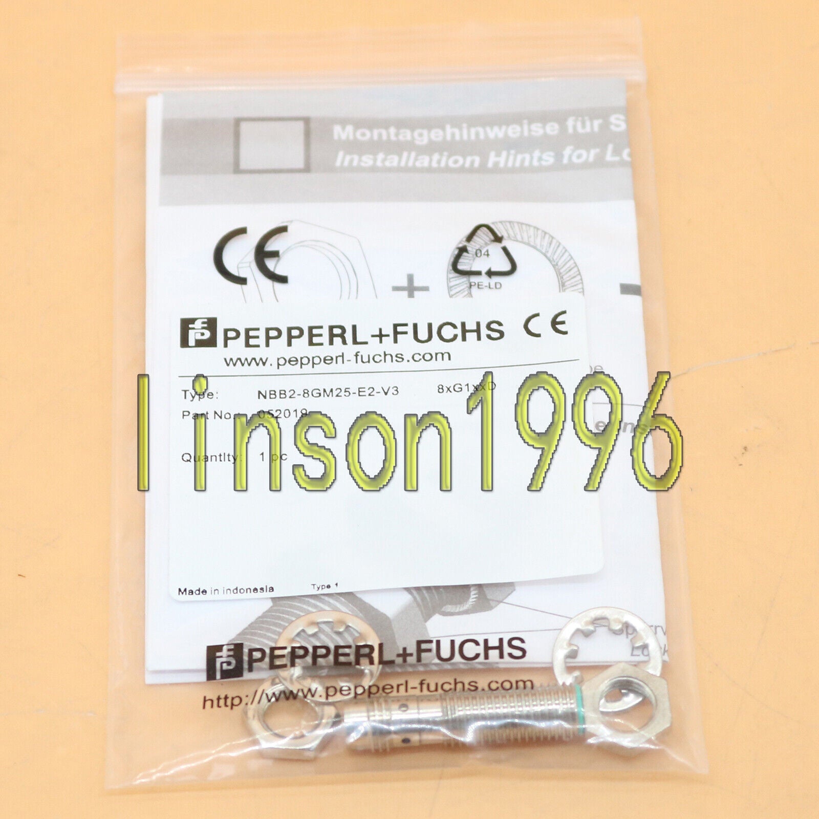 Pepperl+Fuchs NBB2-8GM25-E2-V3 Proximity Sensor - PEPPERL+FUCHS