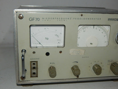PRÄCITRONIC Measuring Device GF 70 Low-Frequency Level Generator 20Hz-20kHz - PRÄCITRONIC