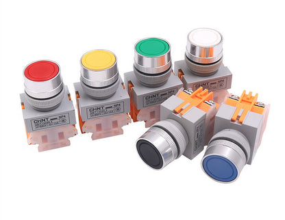 10PCS Chint NP4 Series NP4-11BN Pushbutton Switchs Self Reset  Free Ship