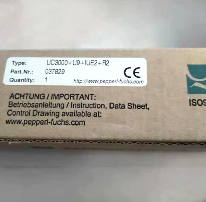 PEPPERL+FUCHS Ultrasound Sensor Model UC3000-U9-IUE2-R2 037829 - PEPPERL+FUCHS