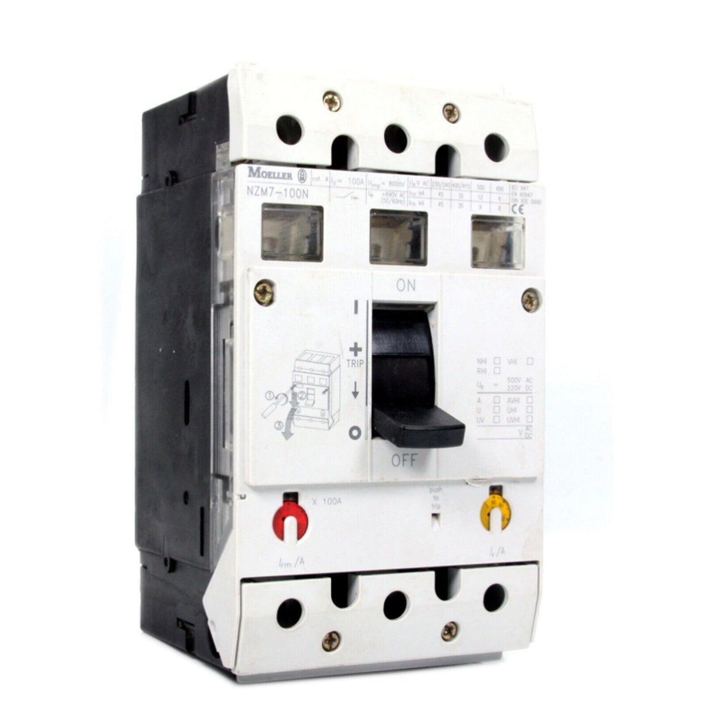 MOELLER Circuit Breaker NZM7-100N 100A 100N Breaker - MOELLER