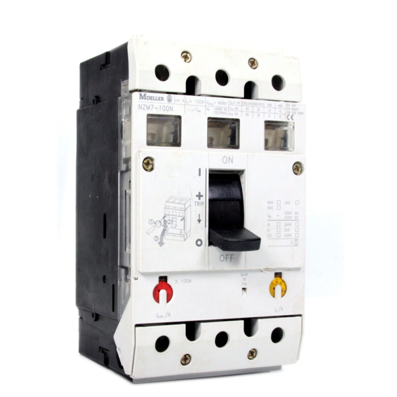 MOELLER Circuit Breaker NZM7-100N 100A 100N Breaker - MOELLER