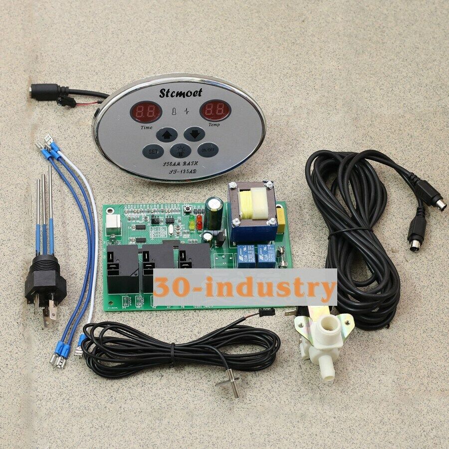 STCMOET Steam Engine Controller Board with Valve & Probe Cable - STCMOET