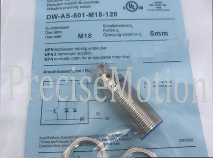 1Pc Contrinex DW-AS-601-M18-120 Sensor proximity switch free shipping