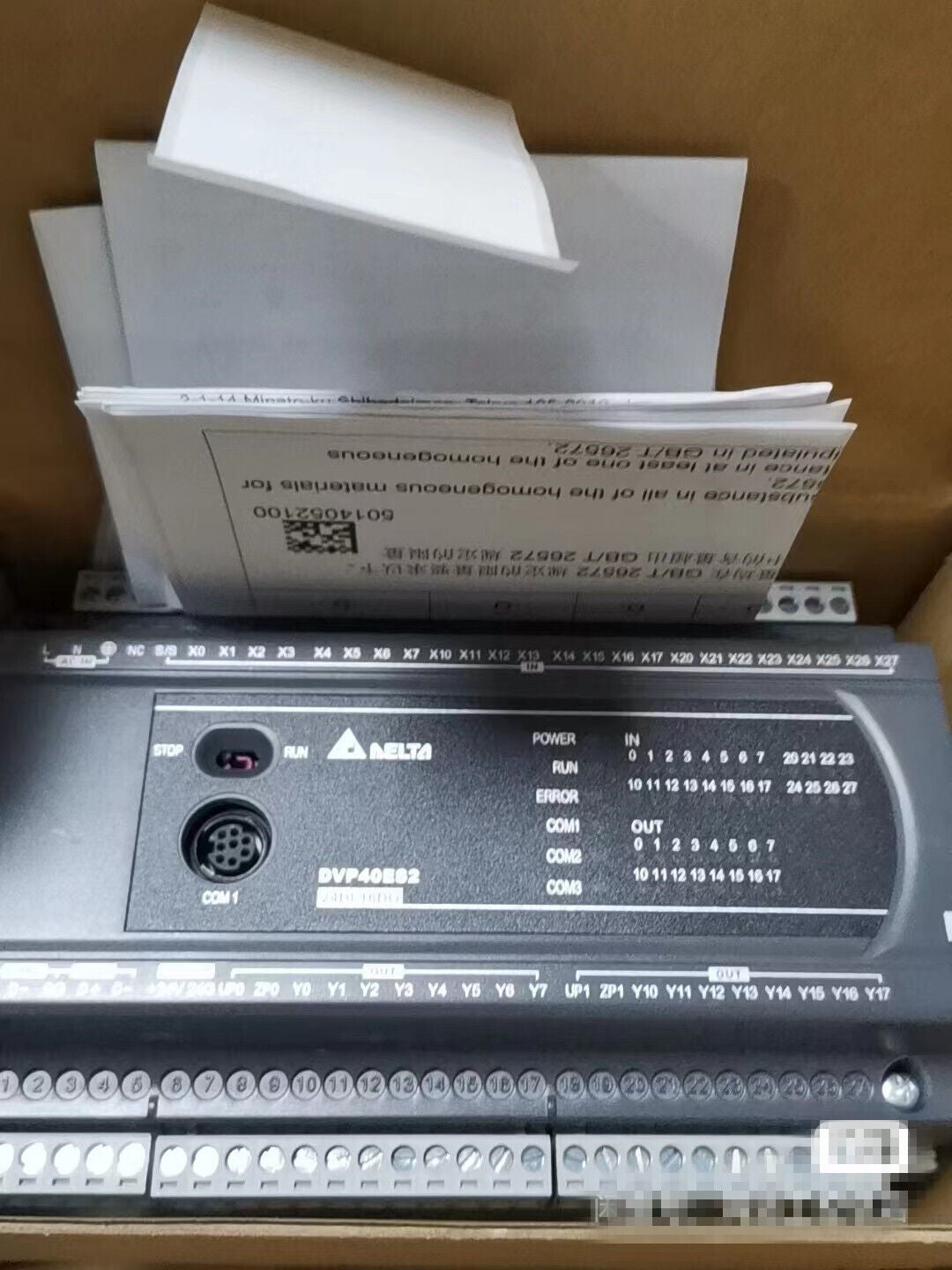 new 1pcs Delta ES2 Series PLC DVP40ES200T Programmable Controller - DELTA