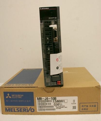 new Mitsubishi MR-J4-10B Servo Drive MRJ410B Amplifier In Box ping - MITSUBISHI
