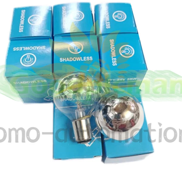 10pcs for 3 Holes Shadowless Lamp WY24V25W BA15D 24V25W 500H Bulb