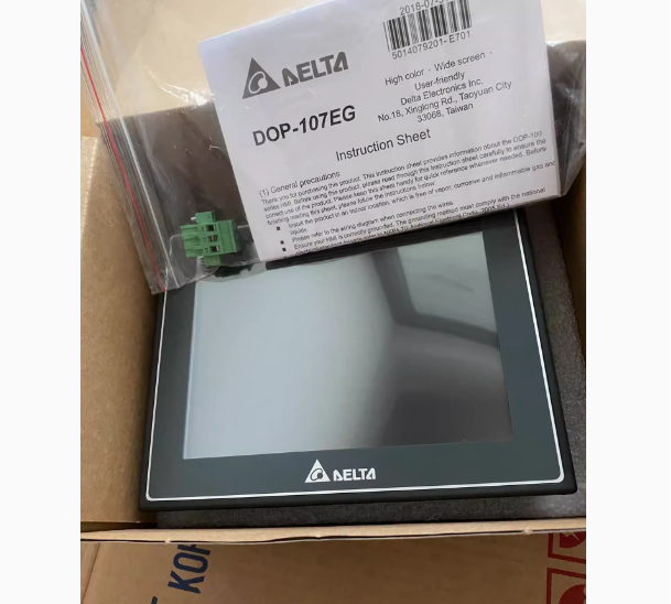 new  Delta DOP-107EG HMI Touch Screen