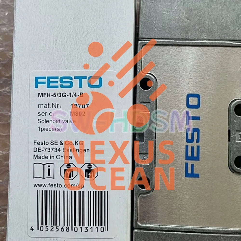 1PCS FESTO MFH-5/3G-1/4-B MFH5/3G-1/4-B 19787 PLC freight free