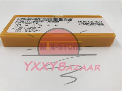 10PCS/box Mitsubishi DCMT11T304-MV UE6020 DCMT32.51MV FREE SHIPPING