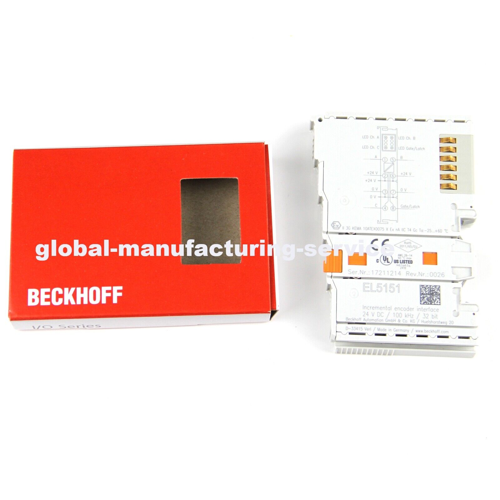 new  In Box BECKHOFF EL5151 EL5151 Incremental Encoder Interface BECKHOFF