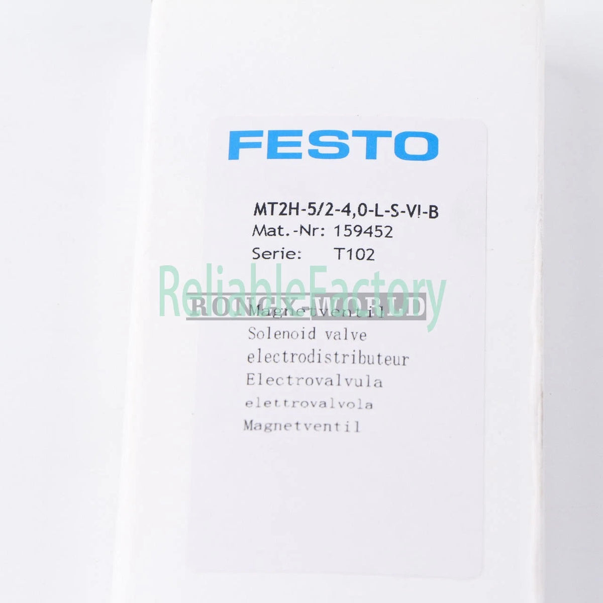 FESTO MT2H-5/2-4 0-L-S-VI-B 159452 MT2H-5 / 2-4,0-L-S-VI-B