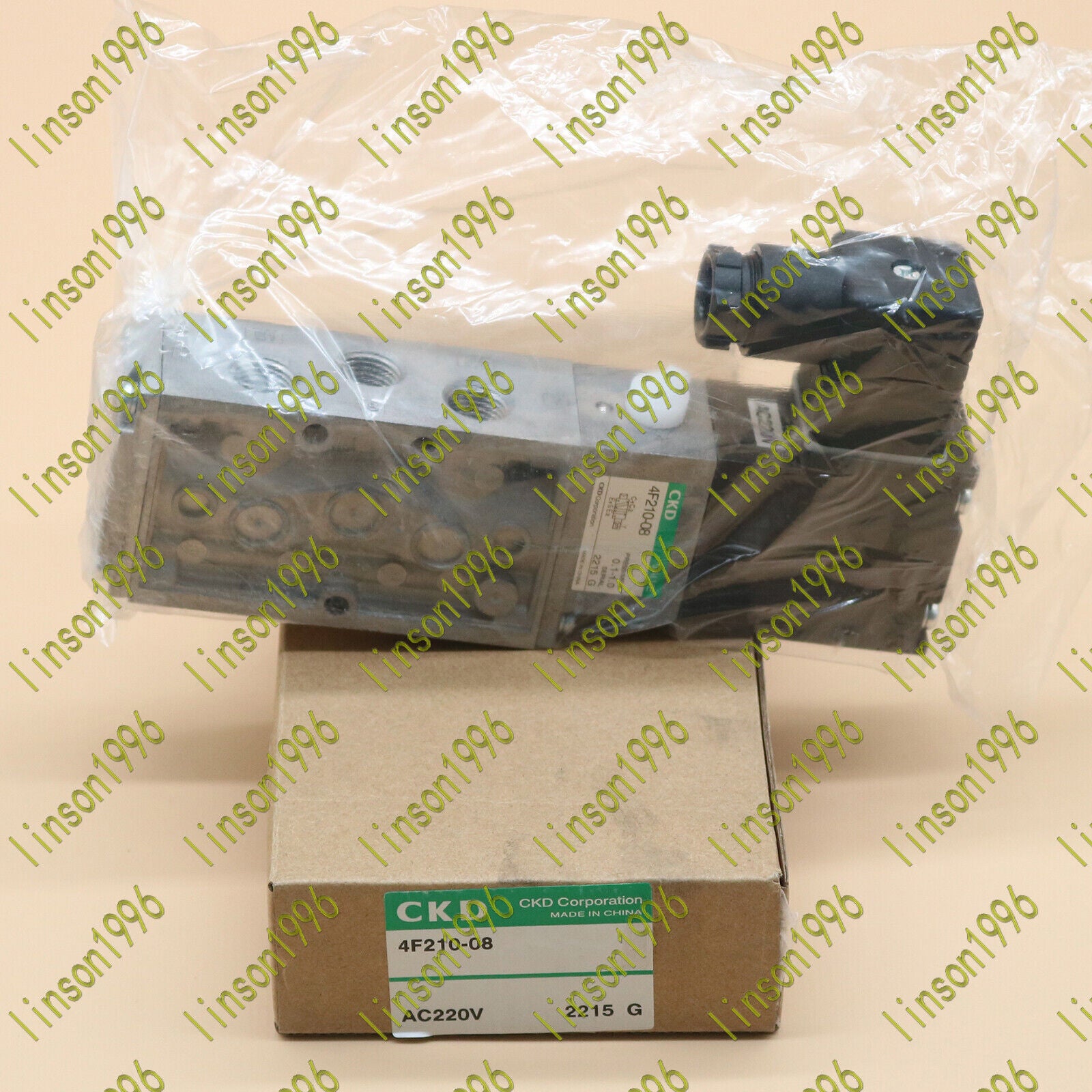 1PC CKD Solenoid Valve 4F210-08-AC220V Fast - CKD