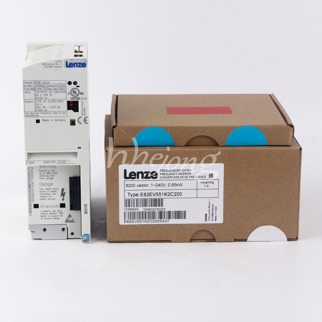 new 1PCS  Lenze Inverter E82EV551_2C200 E82EV551K2C200