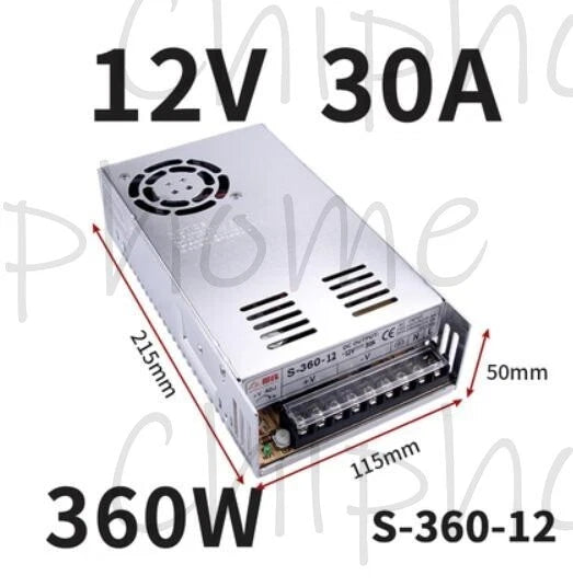 1PCS Meanwell S-360-12 V30A360W AC to DC switching power supply