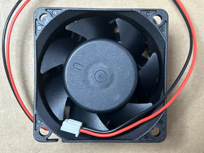 used 1pcs Delta FFB0624SHE 24V 0.4A 6 cm 6CM 6038 double ball inverter fan