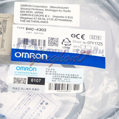 1Pcs Omron D4C-4302 Limit Switch