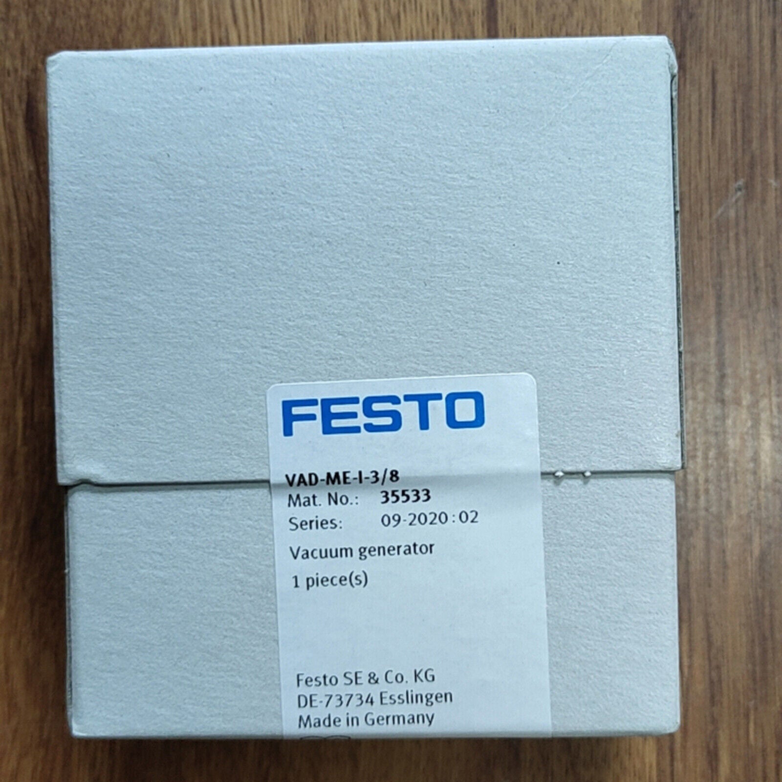 FESTO VAD-ME-I-3/8 Vacuum Generator - FESTO