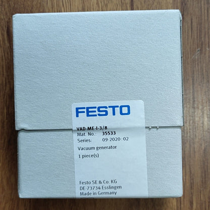 FESTO VAD-ME-I-3/8 Vacuum Generator - FESTO