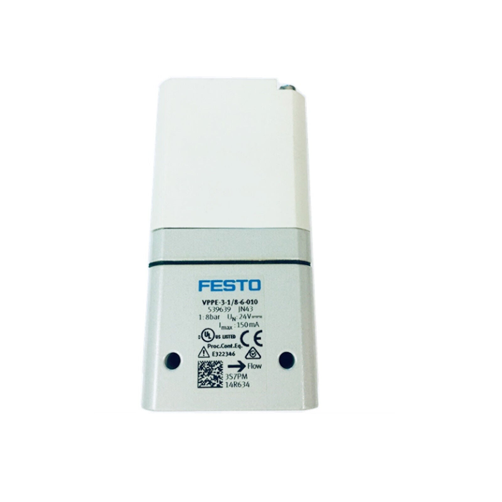 FESTO VPPE-3 1/8-6-010 539639 Pressure Regulating Valve - FESTO