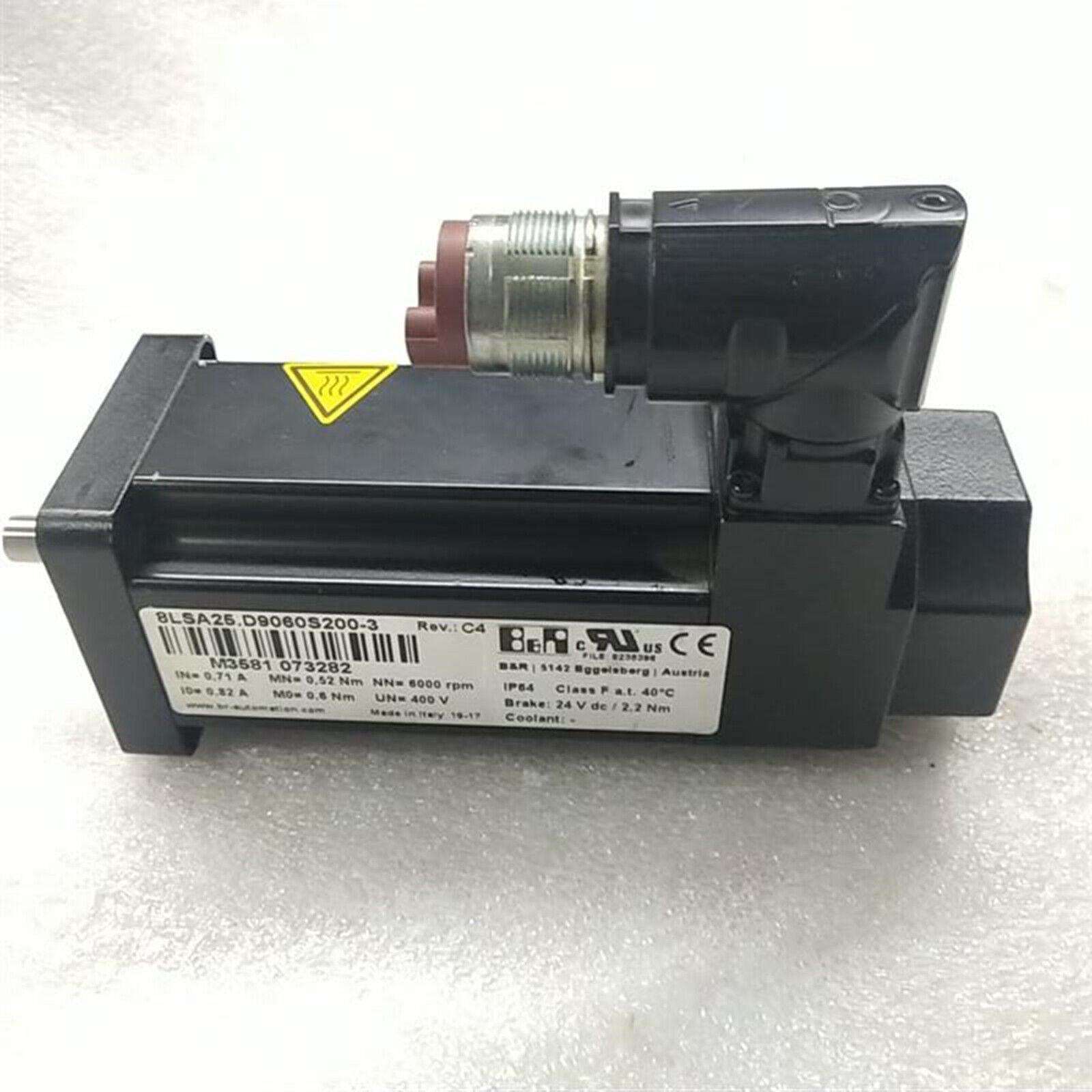 used 1PCS B&R 8LSA25.D9060S200-3 Servo Motor - B&R