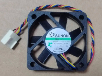 new Sunon MF50101V1-Q030-S99 5010 12V 1.50W 5cm 4-wire PWM cooling fan